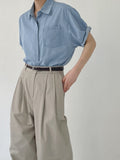 Liona Cotton Long Wide Pants