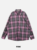 Nomad shirring check shirt