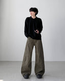 Yuria Wool Collar Knit