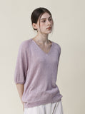 [Premium] Whole Garment Live-On V-Neck Knitwear