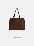 Muffin Suede Big Shopper Bag