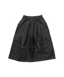 [Belt Loop] Cargo Pocket Denim Bermuda Pants