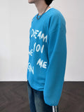 Dream waffle loose-fit knit