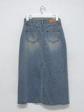 Bay Teen Denim H-Line Long Skirt