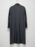 Drop 3 button loose fit long blazer