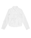 UNBAL RIBBON TIE SHIRT