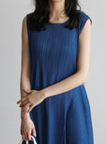 [Premium] Solean Pleated Volume Sleeveless One Piece