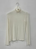 Fine wool turtleneck T-shirt