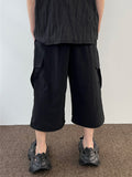 Nylon Cozy Cargo Bermuda Pants