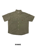 Sus patch work half shirt