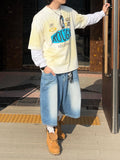 Hipster Mood Sand Bermuda Denim