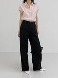 315 Cotton Semi Wide Pants