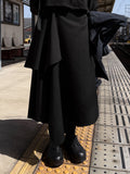 DIAGONAL WRAP SKIRT
