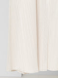 [Premium] Issey Pleated Collar Robe Long One Piece