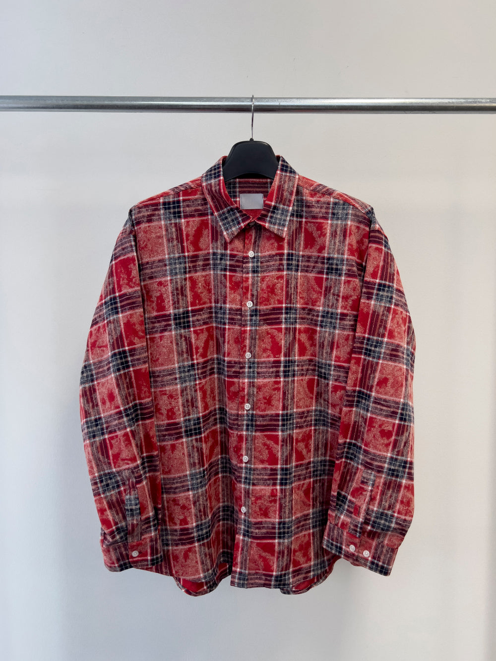 【KOOLOSET】Shawnee Bleach Check Over Shirt KOOLOSET (クロゼット) - ショニーブリーチチェックオーバー