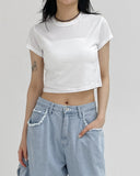 Timo Cotton Crop T-Shirt