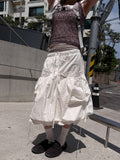 BALLOON CARGO STRING SKIRT