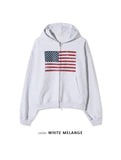 Basic Flag Hood Zip-Up