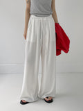 Kinder Linen Wide Banding Pants