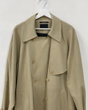 London Robe Overfit Long Trench Coat
