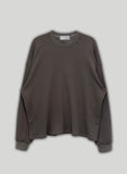 Front Incision Waffle Long Sleeve