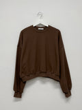 New Kaya Loose Fit Cropped Sweatshirt