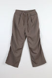 Nylon Two-Tuck Pants