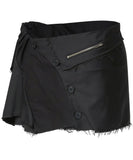 Asymmetrical Layered Mini Skirt