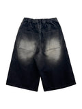 Orb Incision Crop Denim Jeans