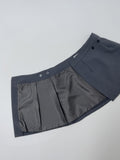 Tours Unbalanced Mini Skirt