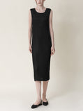 [Premium] Issey Pleats Sleeveless & Cardigan Set-up
