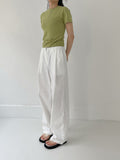 Loti Slav Wide Denim Slacks