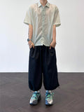 Brick Glossy Short Sleeve Overshirt