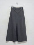 Velita Corrugated Banding Long Skirt