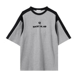 Artwork Logo Color Matching Short Sleeve T-shirt