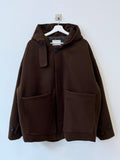 Norton over hooded coat