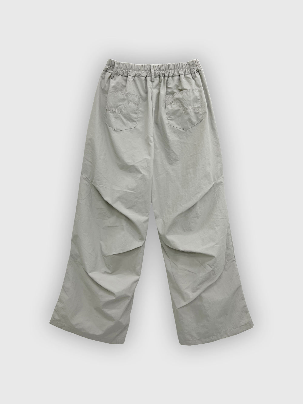 【DISCERNMENT】Movement Nylon Shirring Pants DISCERNMENT (ディーサーメント) - ムーブメントナイロン