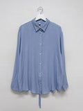 Page Backslit Loose Fit Shirt