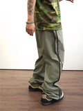 Unisex two-line string pants