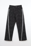 curved tape denim