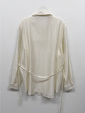 Renne Belted Loose-Fit Blouse