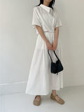 Hope Unbalanced Collar Blouse