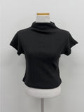 Beats Mockneck Cap Sleeve T-Shirt