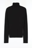 String hole turtleneck top