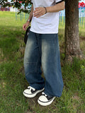 Philly Cat Wide Denim Pants
