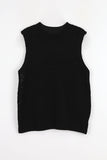 Punching Net Knit Sleeveless