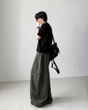 Mary V-neck Half Knit