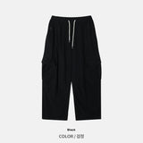 Vintage Diagonal Cargo Banding Pants