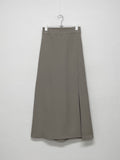 Lizzo banding slit long skirt