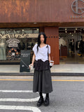 ASSEMBLY PLEATED SKIRT